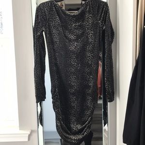 Rachel Roy - Long sleeve animal print dress